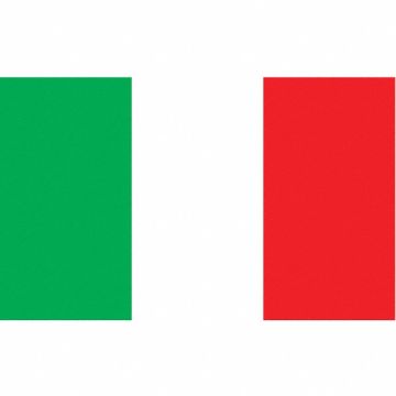 Italy Flag 4x6 Ft Nylon