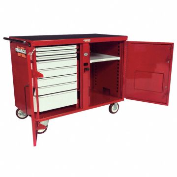 Mobile Cabinet Bench Steel 46-1/4 W 25 D