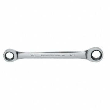Ratcheting Box Wrench 7/16X1/2 Dbl End