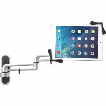 Tablet Wall Mount 17-7/8 L Silver