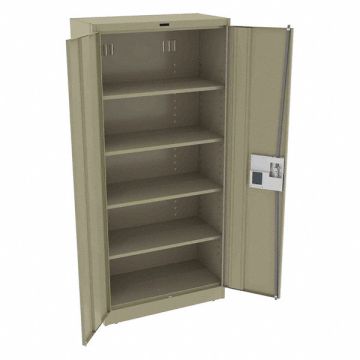 K3839 Storage Cabinet 78 x36 x18 Sand 4Shlv