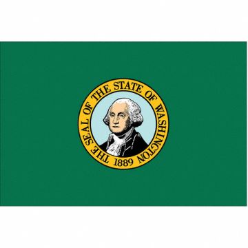 D3761 Washington State Flag 3x5 Ft