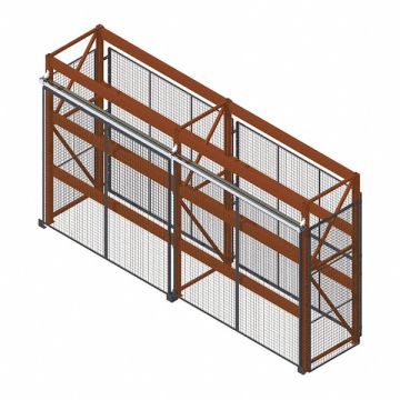 Enclosure Kit 48x144x144in Steel 10ga