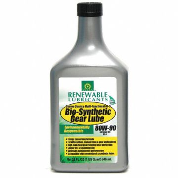 Gear Oil Bio-Synthetic 1 Qt. 80W90