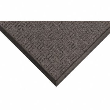 Carpeted Entrance Mat Pewter 3ft. x 5ft.
