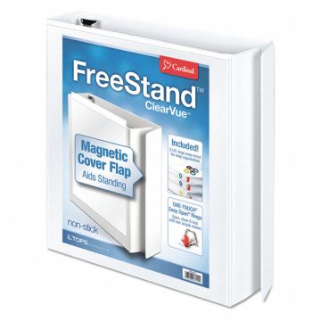 Binder Easy Open Free Stand 1-1/2 White