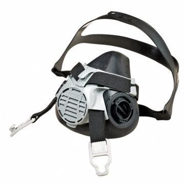 Half Mask Respirator Silicone Black