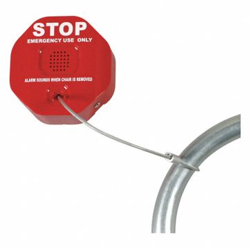 Theft Stopper For Emergency Chair Red