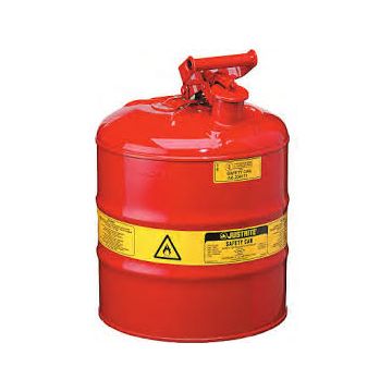 Can, Safety, Metal, w/ 5/8" Hose , Type 2, 2.5 Gal, Red