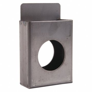 Weldable Gate Box Silver 4-1/2 W
