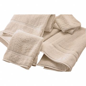 Bath Towel 24 x 50 In Ecru PK12