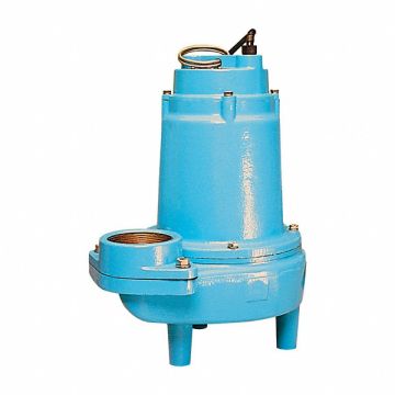 Sewage Pump 60 Hz single-phase 1/2 hp
