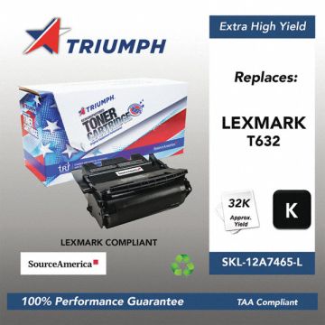 Toner Cartridge Black 32 000 LexmarkT632