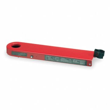 Fire Hose Pin Rack Red