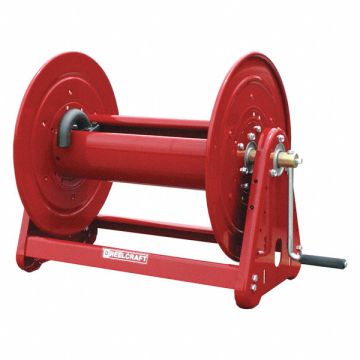 Hand Crank Hose Reel 400 ft 1/2 ID Red