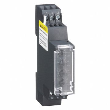 Phase Monitor Relay 208-480VAC DIN SPDT