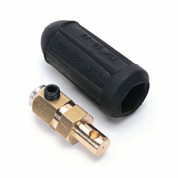 Cable Plug Male 1/0 to 2/0 AWG Single