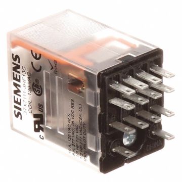 Plug-In Relay 120V AC 6 A 14 Pins