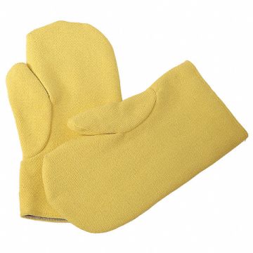Heat Resist Mittens Kevlar(R) Yellow PR