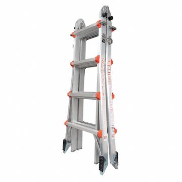 Multipurpose Ladder 17 ft IA Aluminum