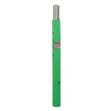Lower Mast Extension Green Silver