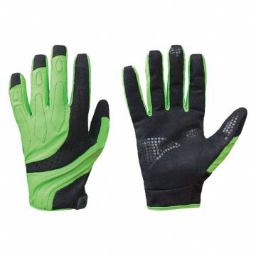 Mechanics Gloves S Hi-Vis Blk/Green PR