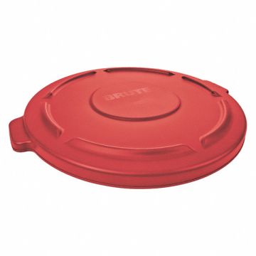 Utility Waste Container Lid 20 gal Red