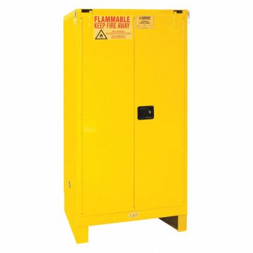 Safety Cabinet Self Close 60 gal Legs