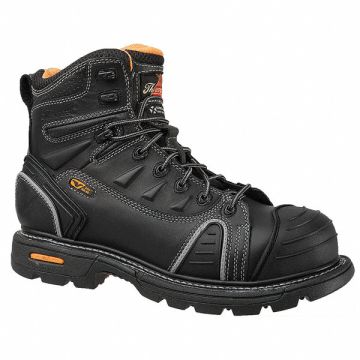 6 Work Boot 10-1/2 W Black Composite PR