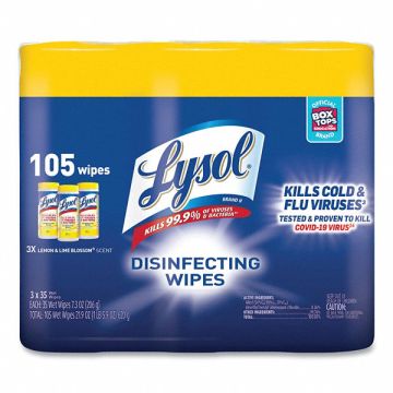 Disinfecting Wipes 35 ct Canister PK3