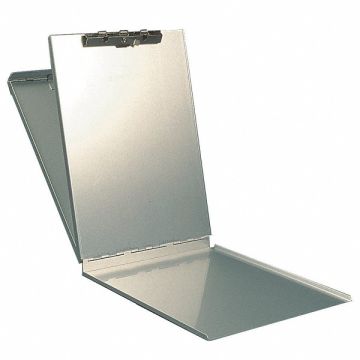 Storage Clipboard Legal Sz Metal Silver