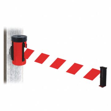 Belt Barrier Red Red/White Belt 10 ft L