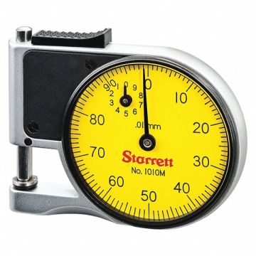 Pocket Dial Thickness Gauge Acc. 0.01mm