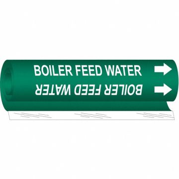 Pipe Mrkr Boiler Feed Watr 26in H 12in W