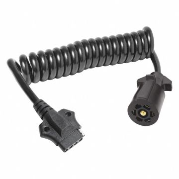 Trailer Adapter With Coil Cable 72 in