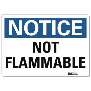 Notice Sign 5inx7in Reflective Sheeting