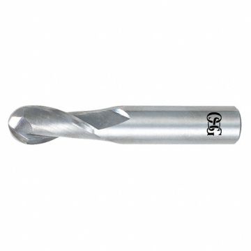 Ball End Mill Single End 1.00mm Carbide