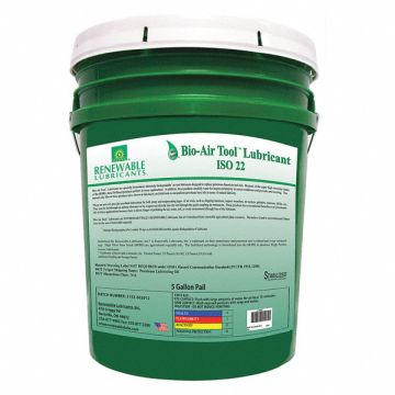 Air Tool Lubricant Synthetic Base 5 gal.