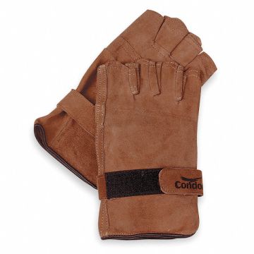 D1578 Leather Gloves Brown XL PR