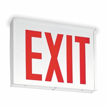 Exit Sign 5.0W Red 1 or 2 Faces