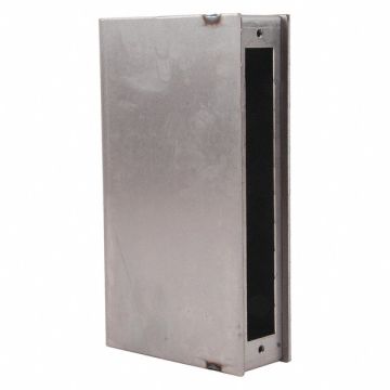 Weldable Gate Box Silver 4-5/8 W