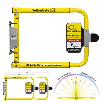 YellowGate Safety Swing Gate
