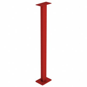 Scale Column Red 48 in H 6 in W