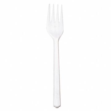 Fork White Medium Weight PK1000