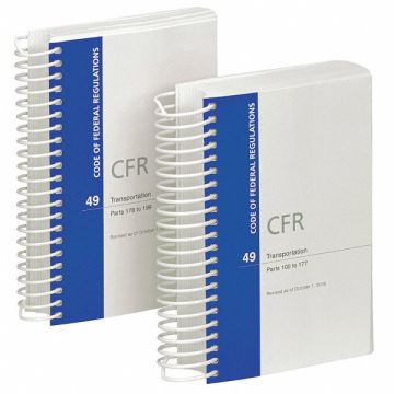 Reference Book 49 CFR Parts 100 To 199
