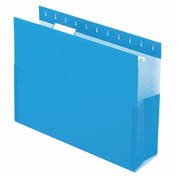 Box Hanging File Folder Blue PK25