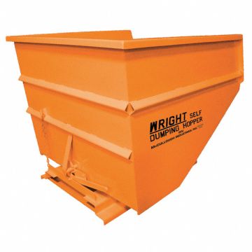 Self Dumping Hopper 5000 lb. Orange