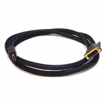 HDMI-DVI Cables Black 3 ft. 24AWG