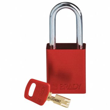 Lockout Padlock Al Red Key Different