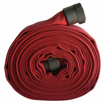 G8765 Fire Hose 50 ft Red Polyester